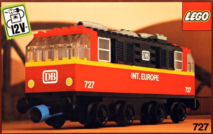 Lego 727 Locomotive 